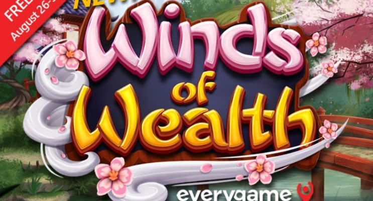 Everygame Poker offering spins on Betsoft’s online slot Winds of Wealth
